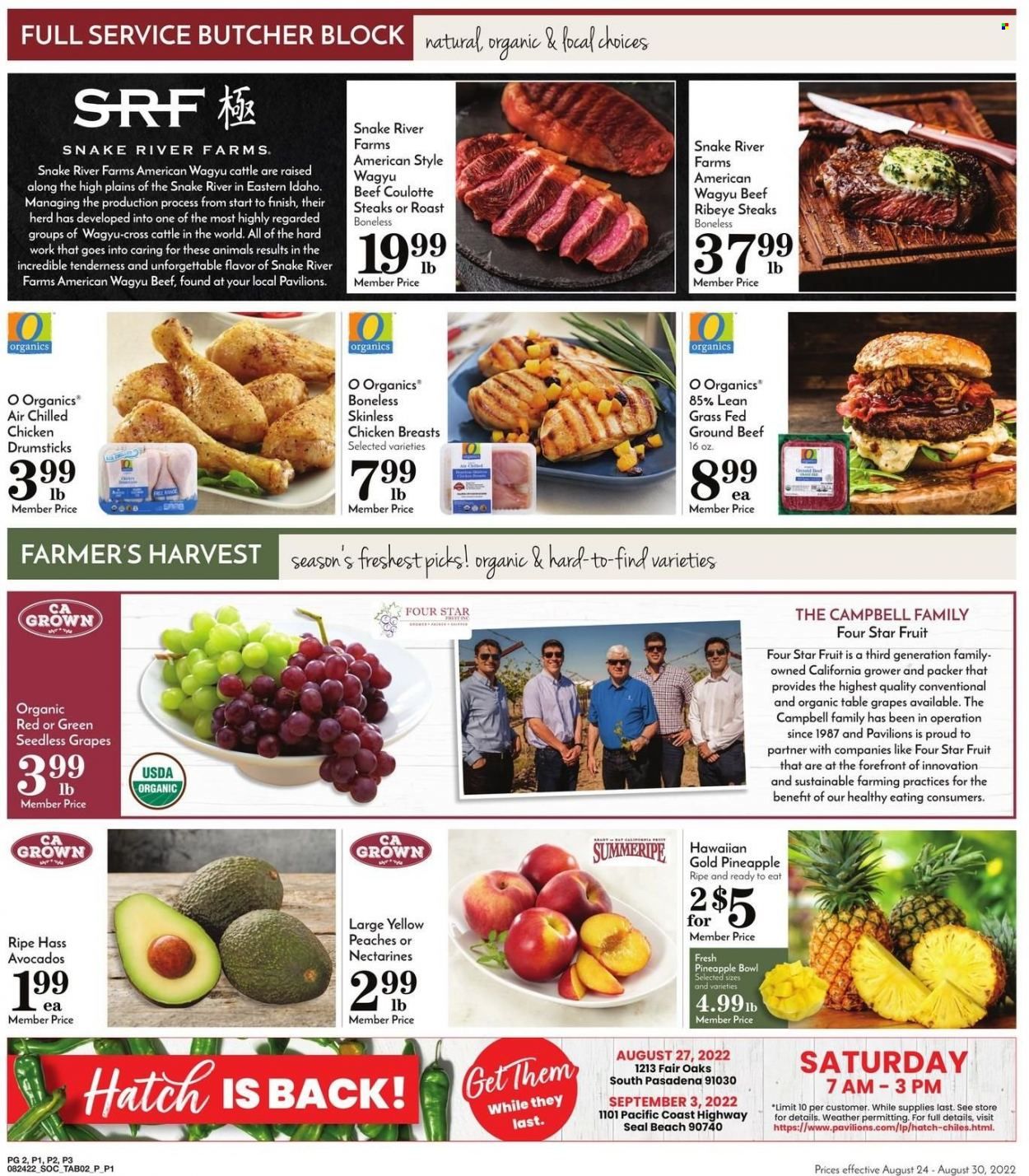 Pavilions (CA) Weekly Ad Flyer Specials August 24 to August 30, 2022