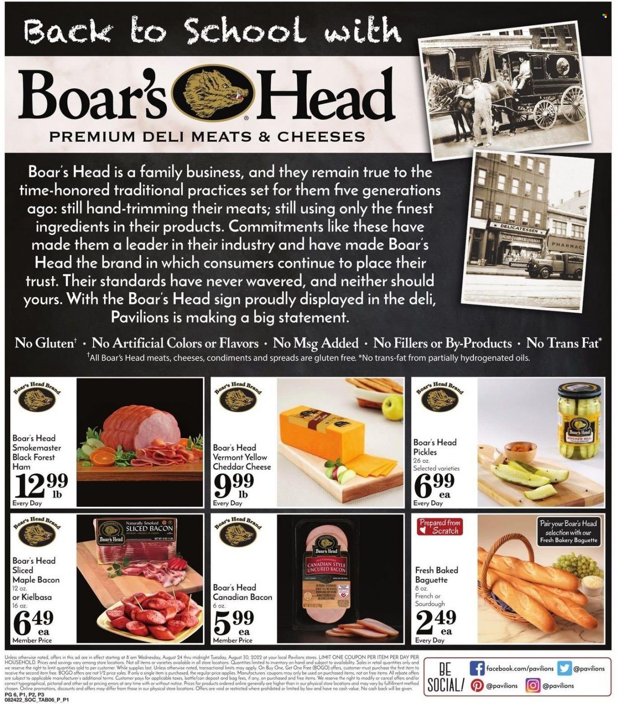 Pavilions (CA) Weekly Ad Flyer Specials August 24 to August 30, 2022