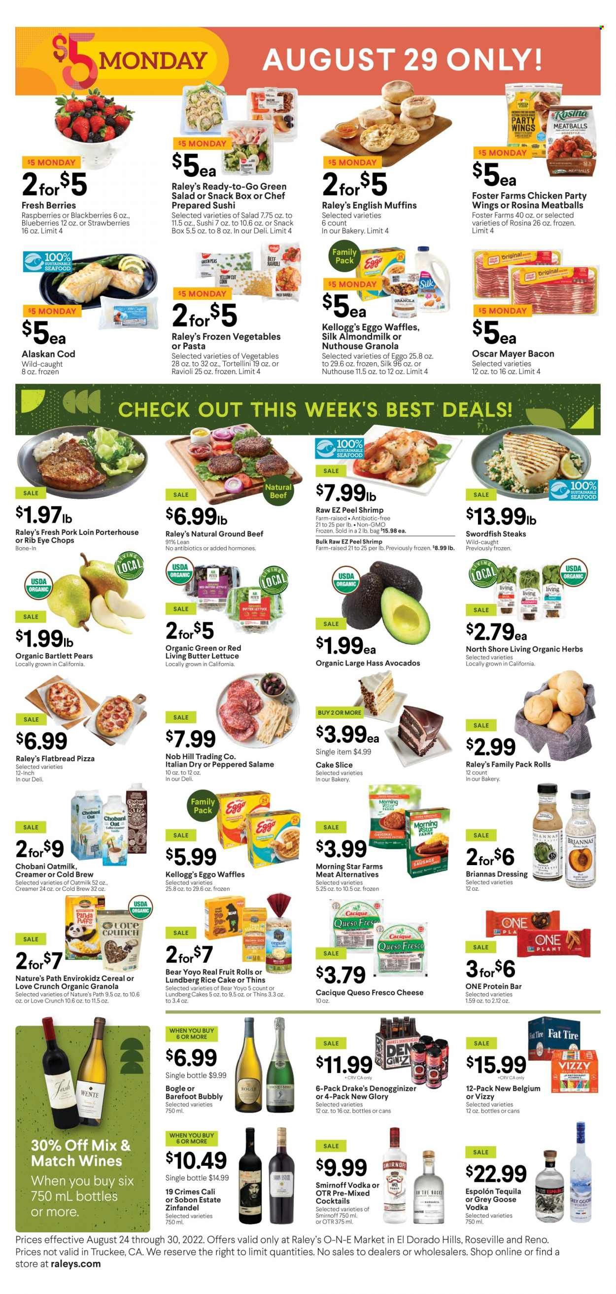 Raley's (CA, NV) Weekly Ad Flyer Specials August 24 to August 30, 2022