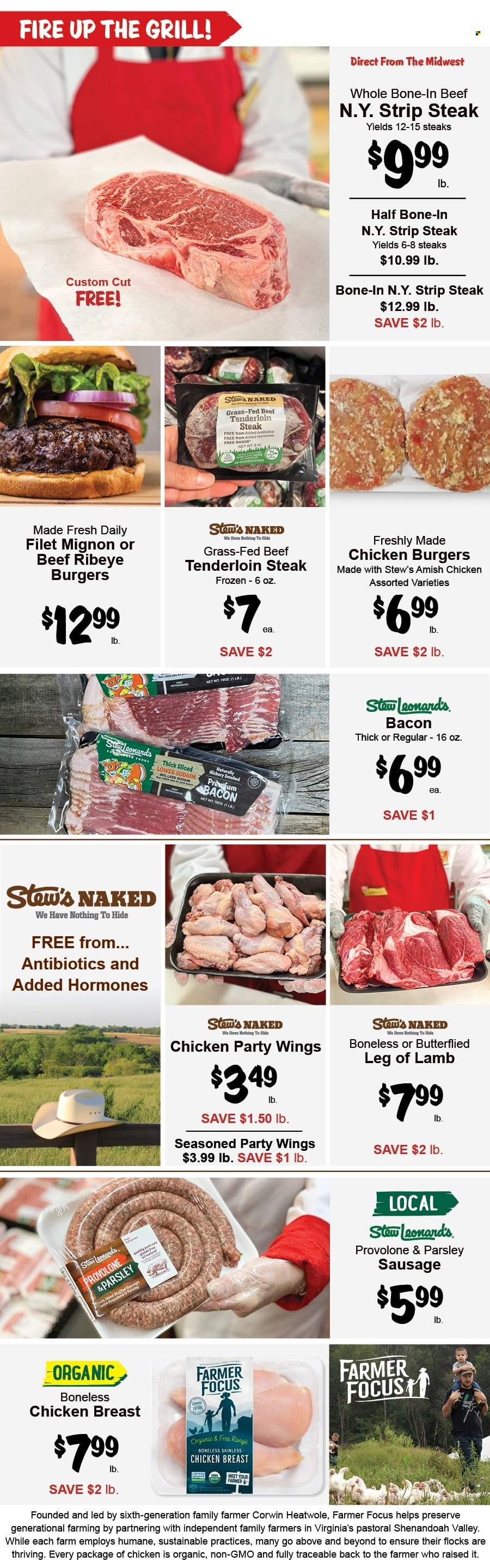 Stew Leonard's (CT, NJ, NY) Weekly Ad Flyer Specials August 24 to August 30, 2022