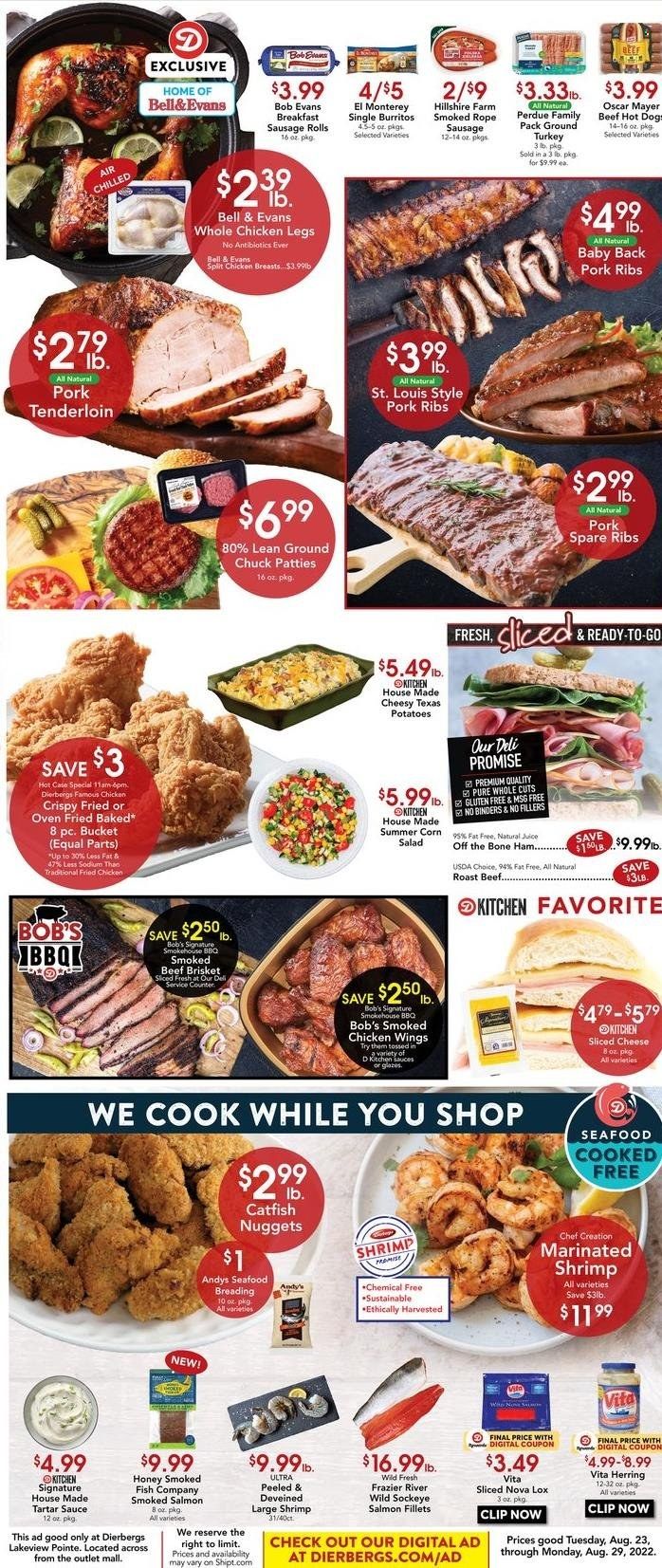 Dierbergs (MO) Weekly Ad Flyer Specials August 23 to August 29, 2022