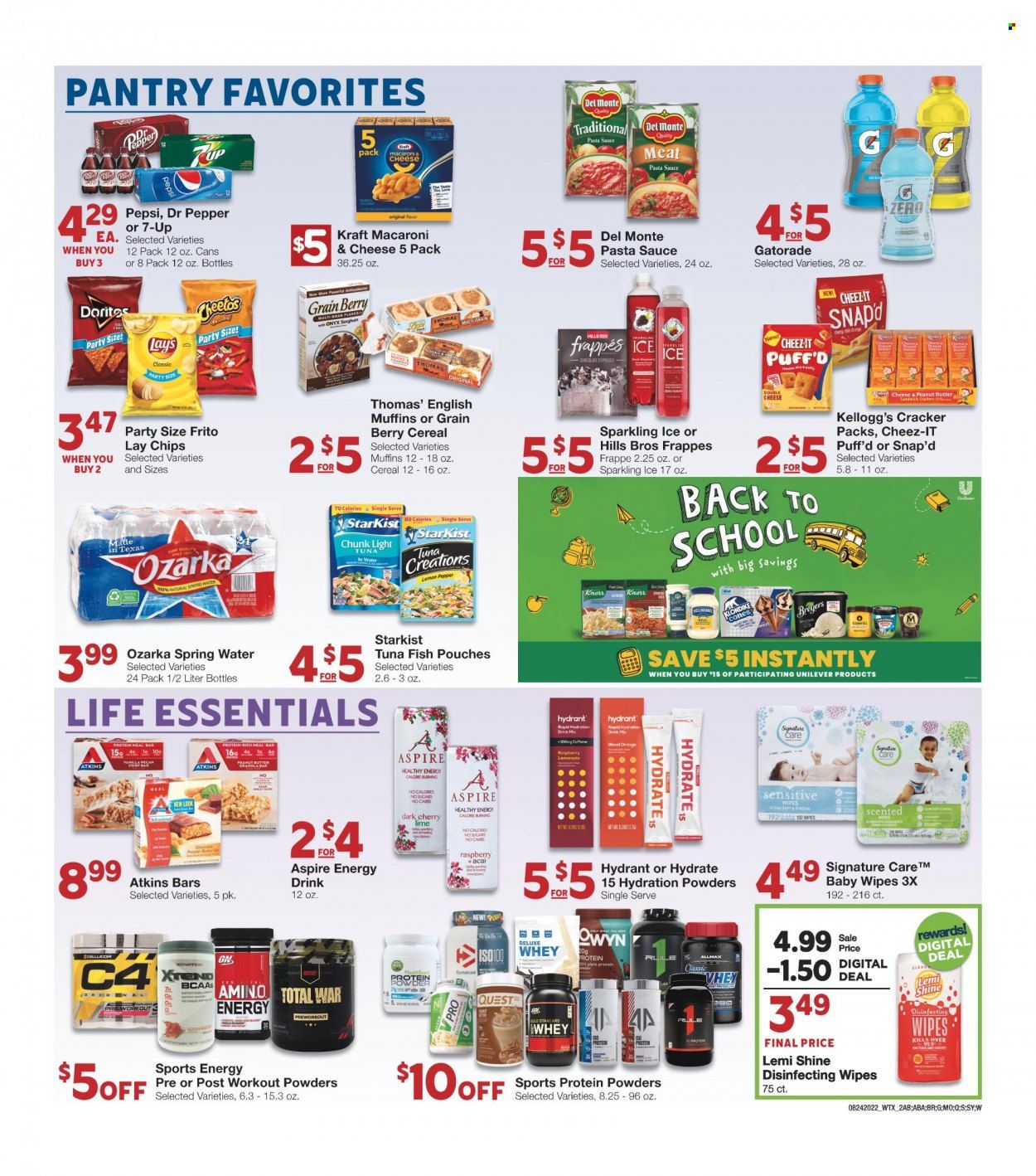 United Supermarkets (TX) Weekly Ad Flyer Specials August 24 to August 30, 2022