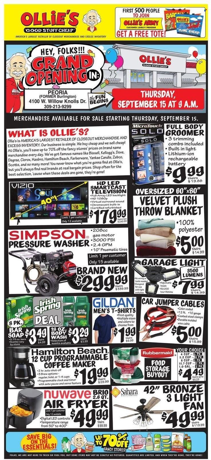 Ollie's Bargain Outlet (IL) Weekly Ad Flyer Specials September 14 to September 21, 2022