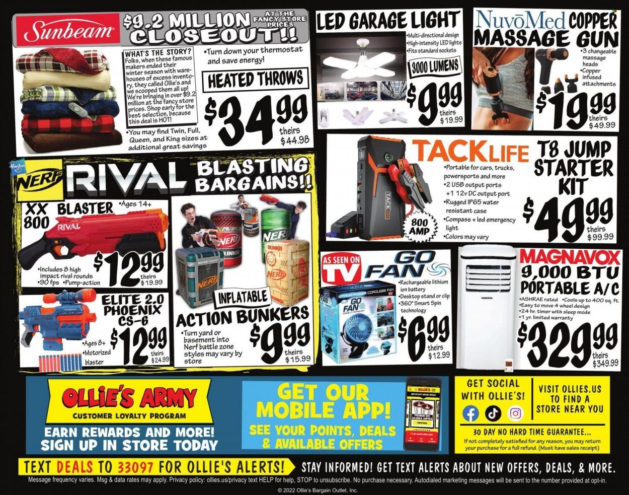 Ollie's Bargain Outlet Weekly Ad Flyer Specials August 24 to August 30, 2022