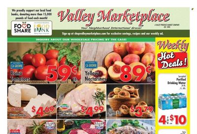 Valley Marketplace (CA) Weekly Ad Flyer Specials August 24 to August 30, 2022