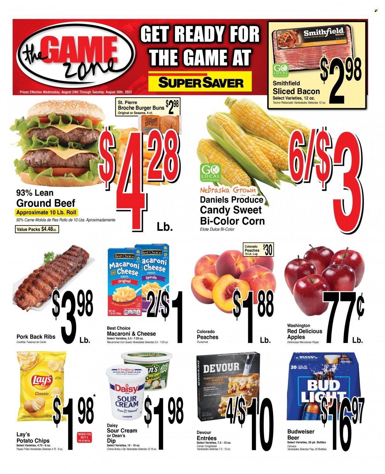 Super Saver Weekly Ad Flyer Specials August 24 to August 30, 2022