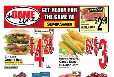 Super Saver Weekly Ad Flyer Specials August 24 to August 30, 2022
