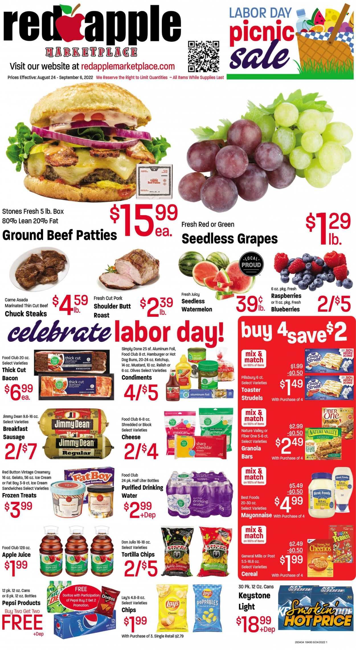 Red Apple Marketplace (OR) Weekly Ad Flyer Specials August 24 to September 6, 2022