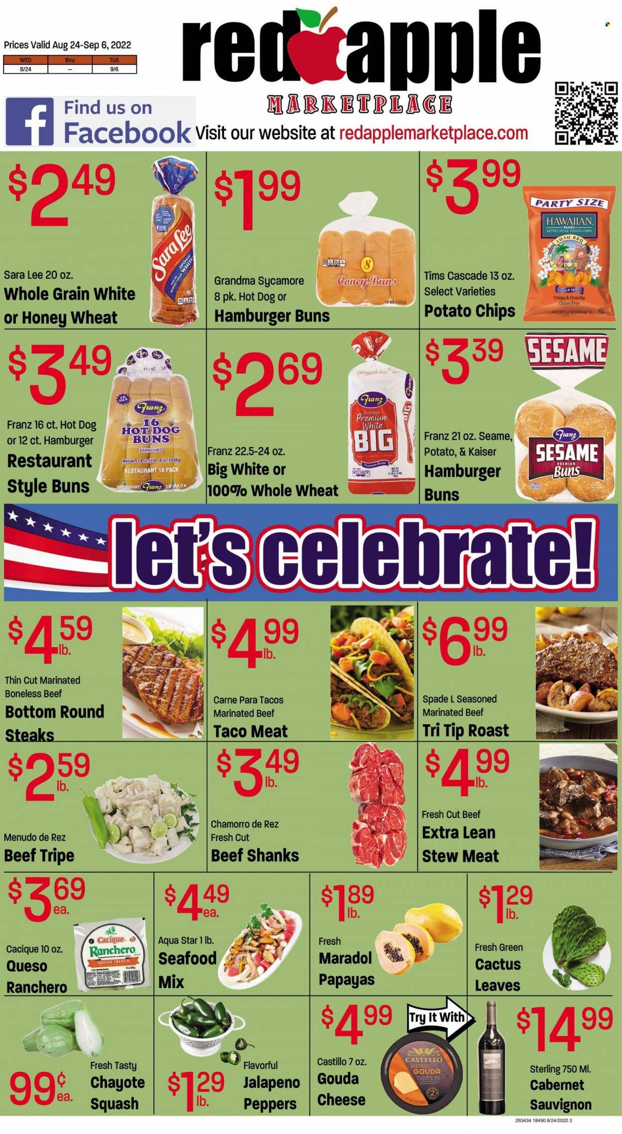 Red Apple Marketplace (OR) Weekly Ad Flyer Specials August 24 to September 6, 2022