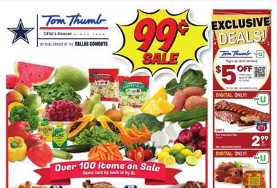 Tom Thumb (TX) Weekly Ad Flyer Specials August 24 to August 30, 2022