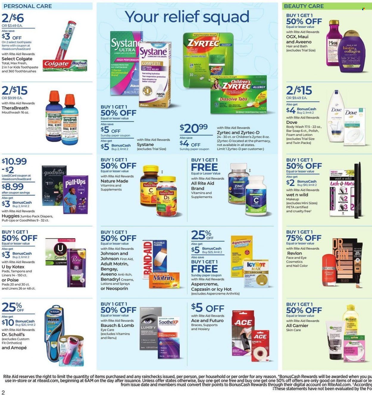 RITE AID Weekly Ad Flyer Specials August 28 to September 3, 2022