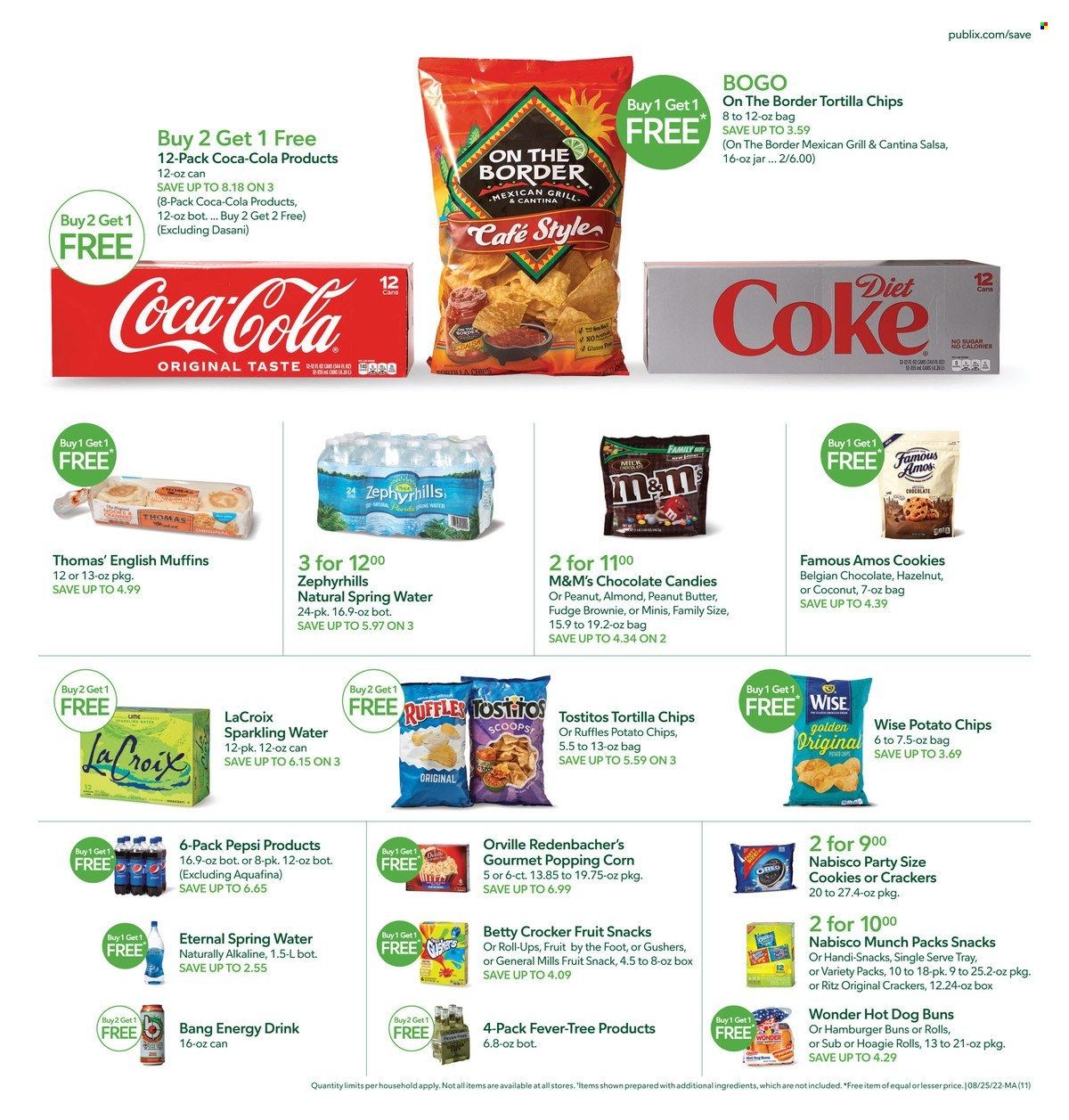 Publix (AL, FL, GA, NC, SC, TN) Weekly Ad Flyer Specials August 25 to August 31, 2022