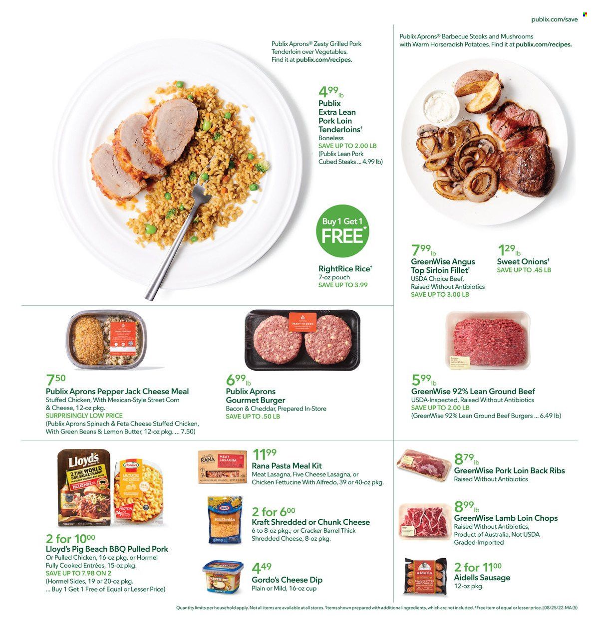 Publix (AL, FL, GA, NC, SC, TN) Weekly Ad Flyer Specials August 25 to August 31, 2022