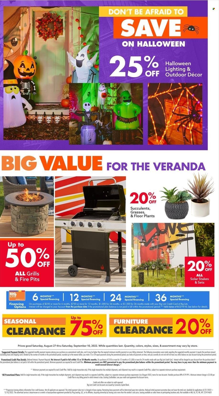 Big Lots Weekly Ad Flyer Specials August 27 to September 10, 2022