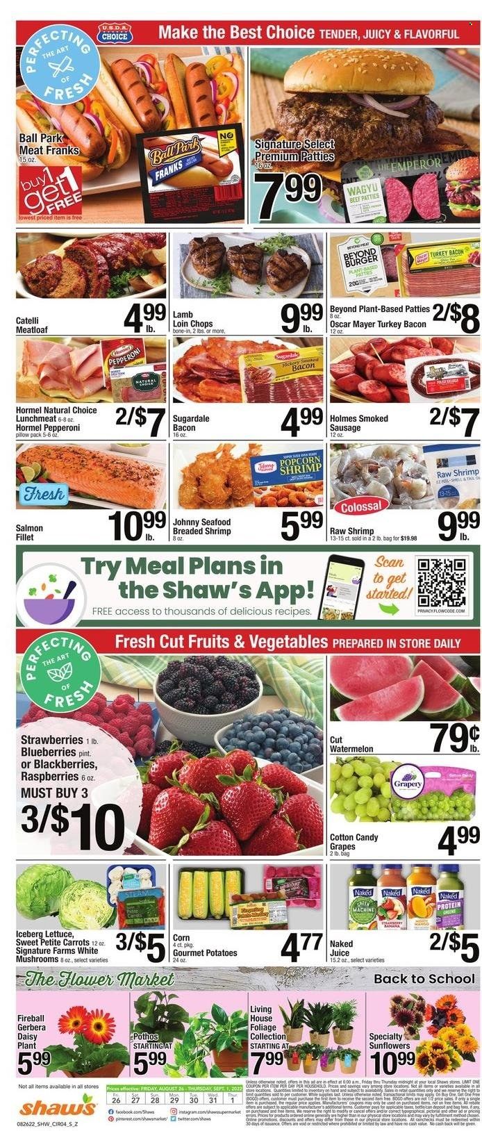 Shaw’s (MA, ME, NH, RI, VT) Weekly Ad Flyer Specials August 26 to September 1, 2022