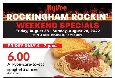 Hy-Vee (IA, IL, MN, MO, SD) Weekly Ad Flyer Specials August 26 to August 28, 2022