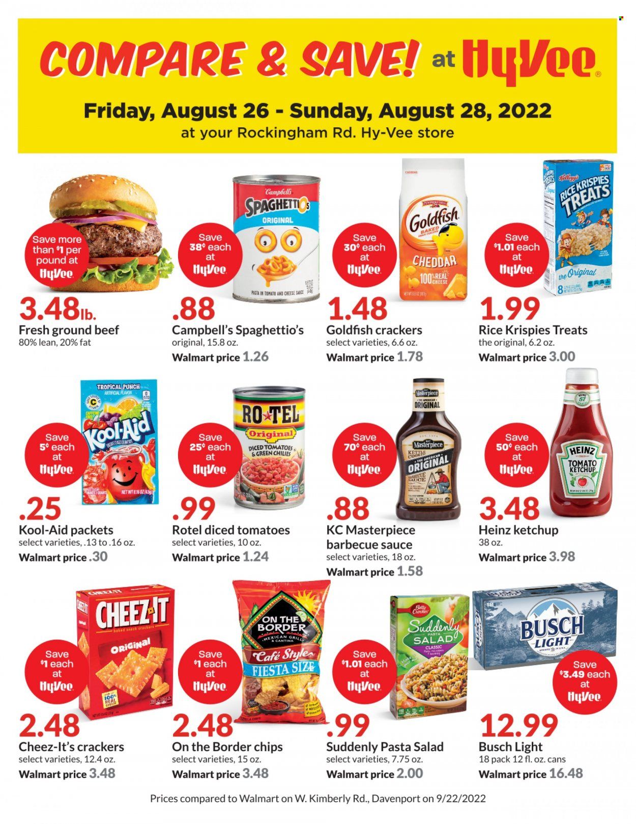 Hy-Vee (IA, IL, MN, MO, SD) Weekly Ad Flyer Specials August 26 to August 28, 2022