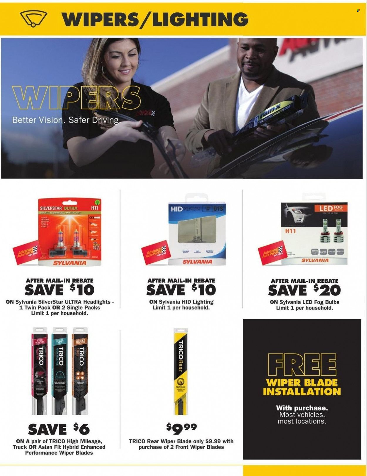 Advance Auto Parts Weekly Ad Flyer Specials August 25 to October 5, 2022