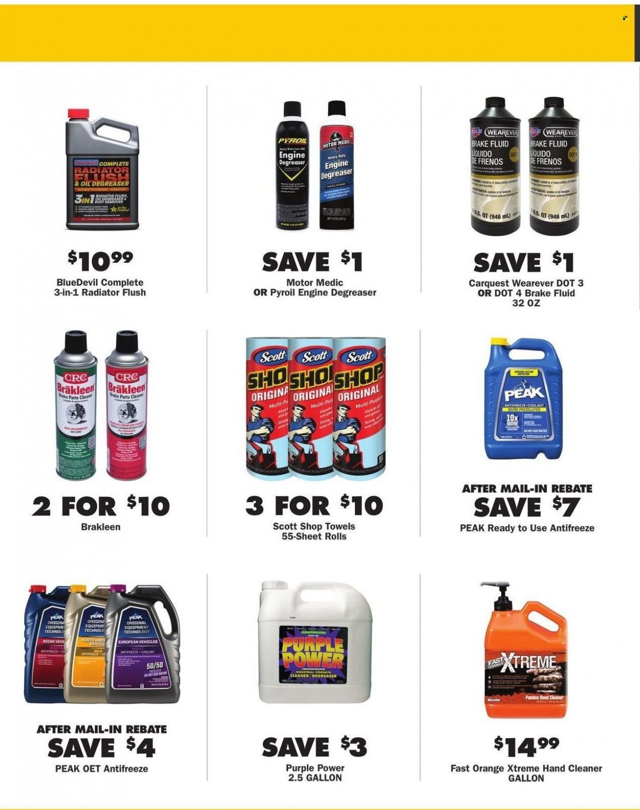 Advance Auto Parts Weekly Ad Flyer Specials August 25 to October 5, 2022
