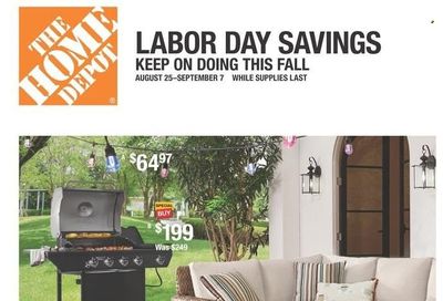 The Home Depot Weekly Ad Flyer Specials August 25 to September 7, 2022