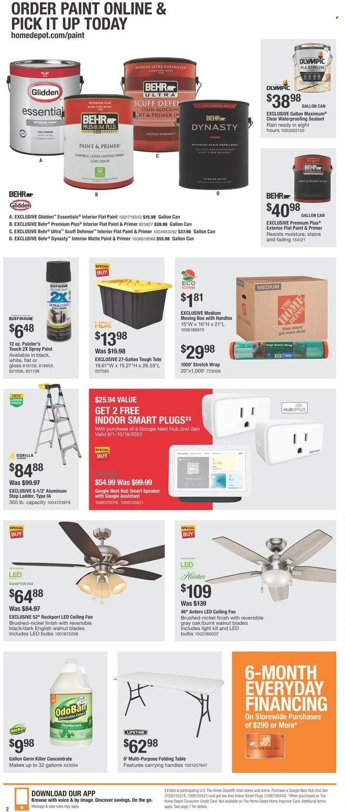 The Home Depot Weekly Ad Flyer Specials August 25 to September 7, 2022