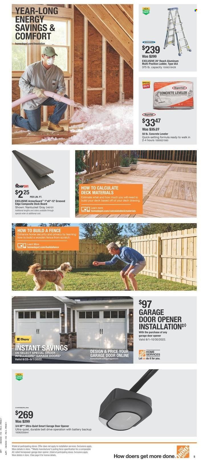 The Home Depot Weekly Ad Flyer Specials August 25 to September 7, 2022