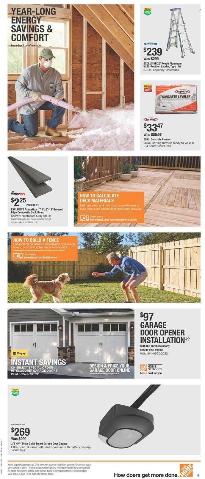 The Home Depot Weekly Ad Flyer Specials August 25 to September 7, 2022