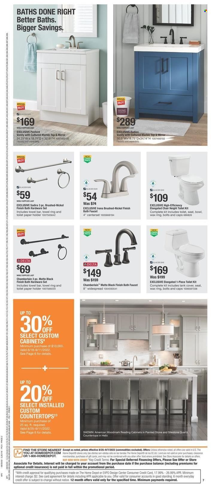 The Home Depot Weekly Ad Flyer Specials August 25 to September 7, 2022