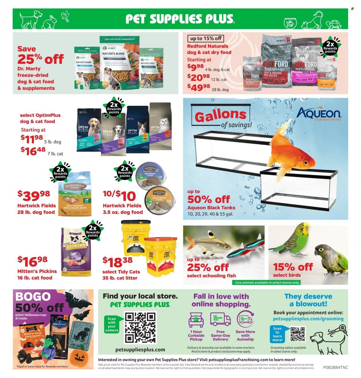 Pet Supplies Plus Weekly Ad Flyer Specials August 25 to September 28, 2022