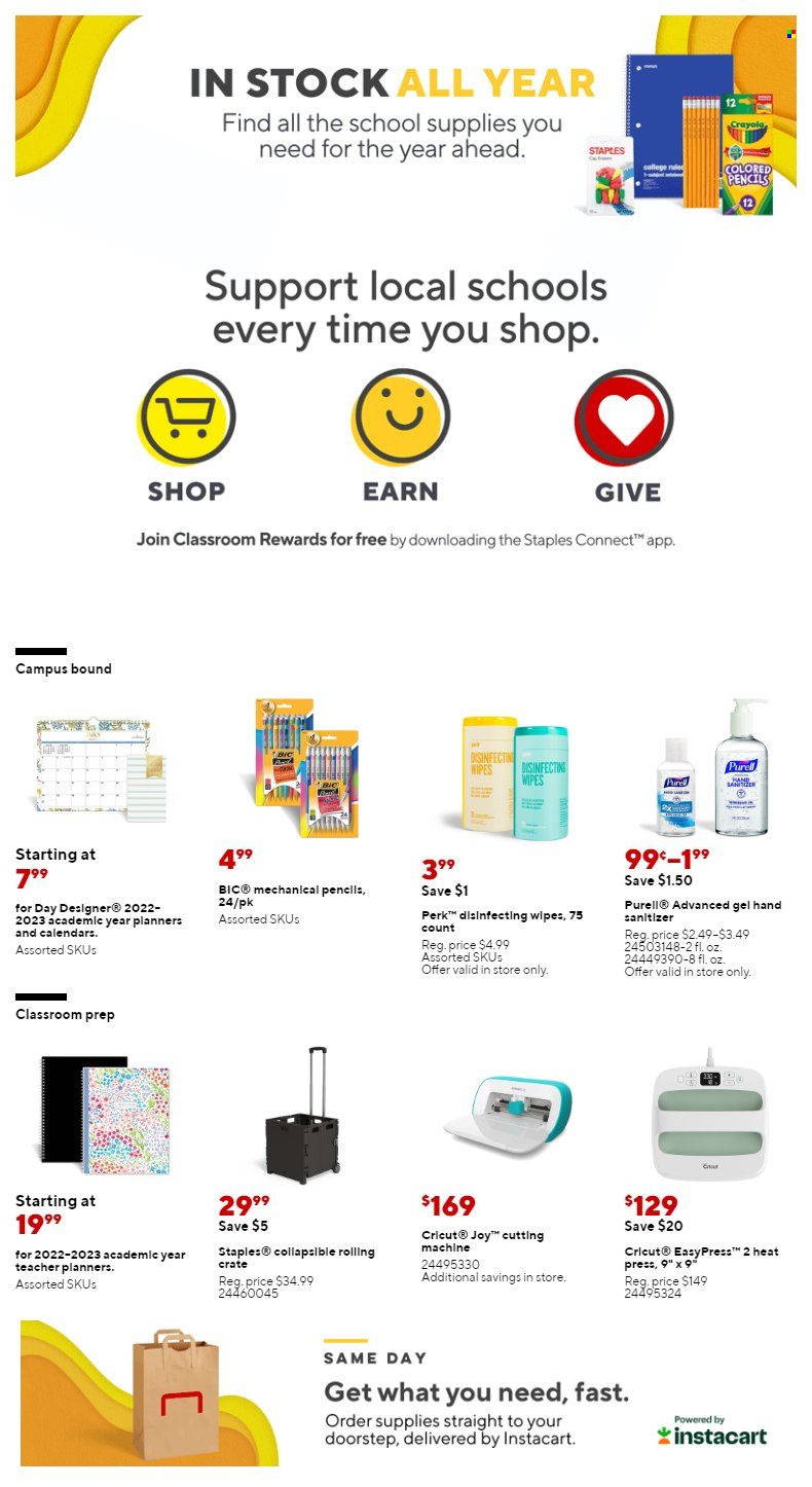Staples Weekly Ad Flyer Specials August 28 to September 3, 2022
