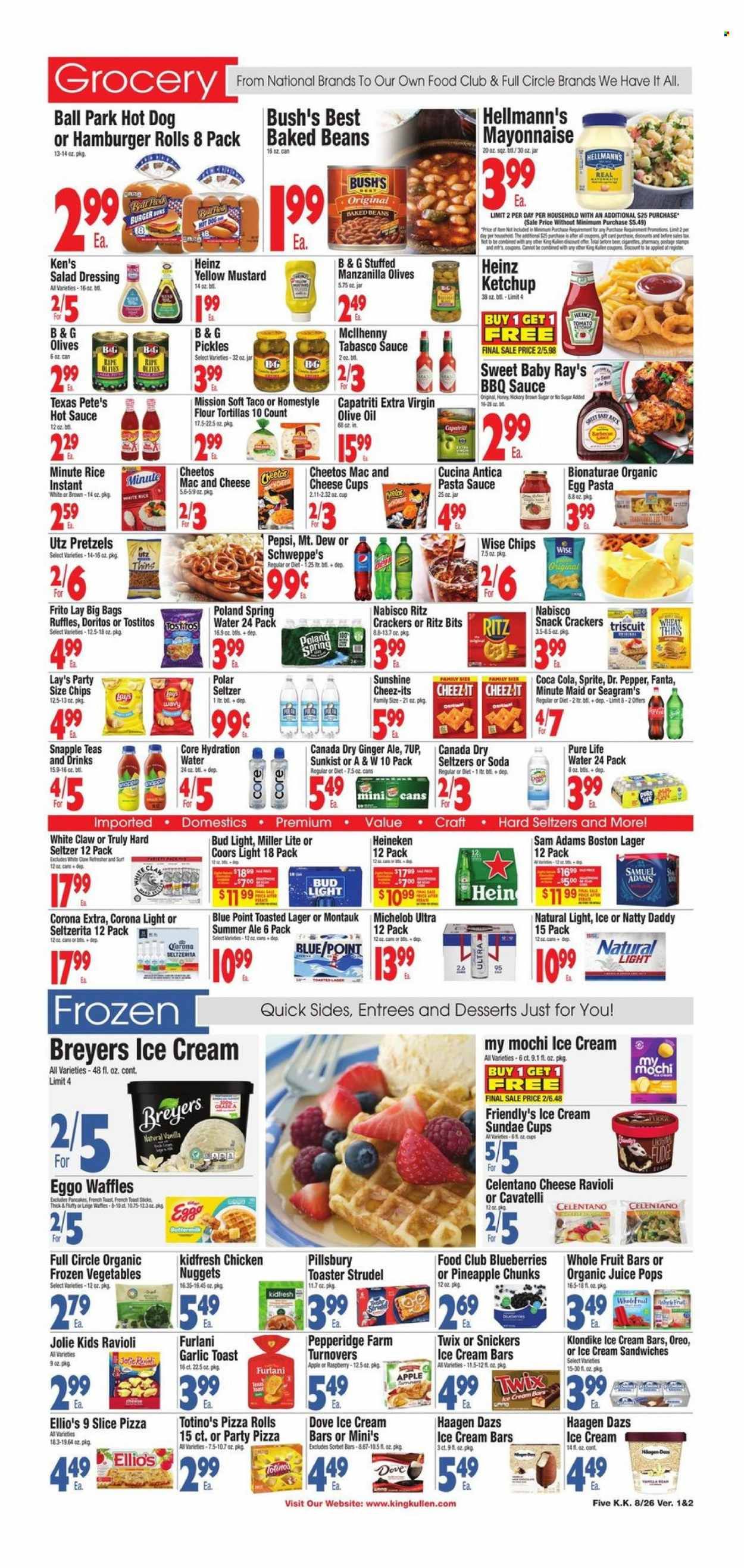 King Kullen (NY) Weekly Ad Flyer Specials August 26 to September 1, 2022