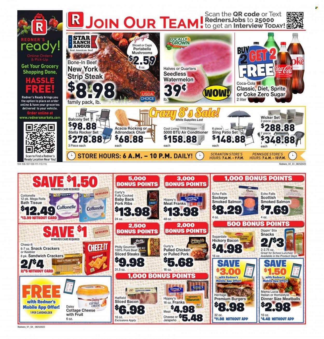 Redner's Markets (DE, MD, PA) Weekly Ad Flyer Specials August 25 to August 31, 2022