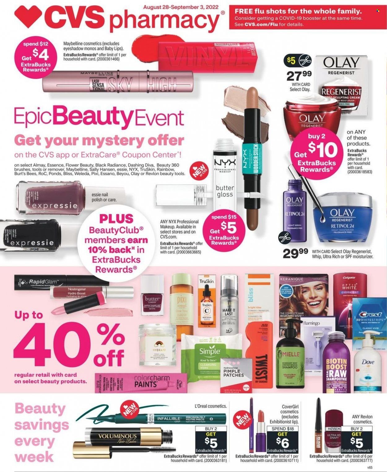 CVS Pharmacy Weekly Ad Flyer Specials August 28 to September 3, 2022