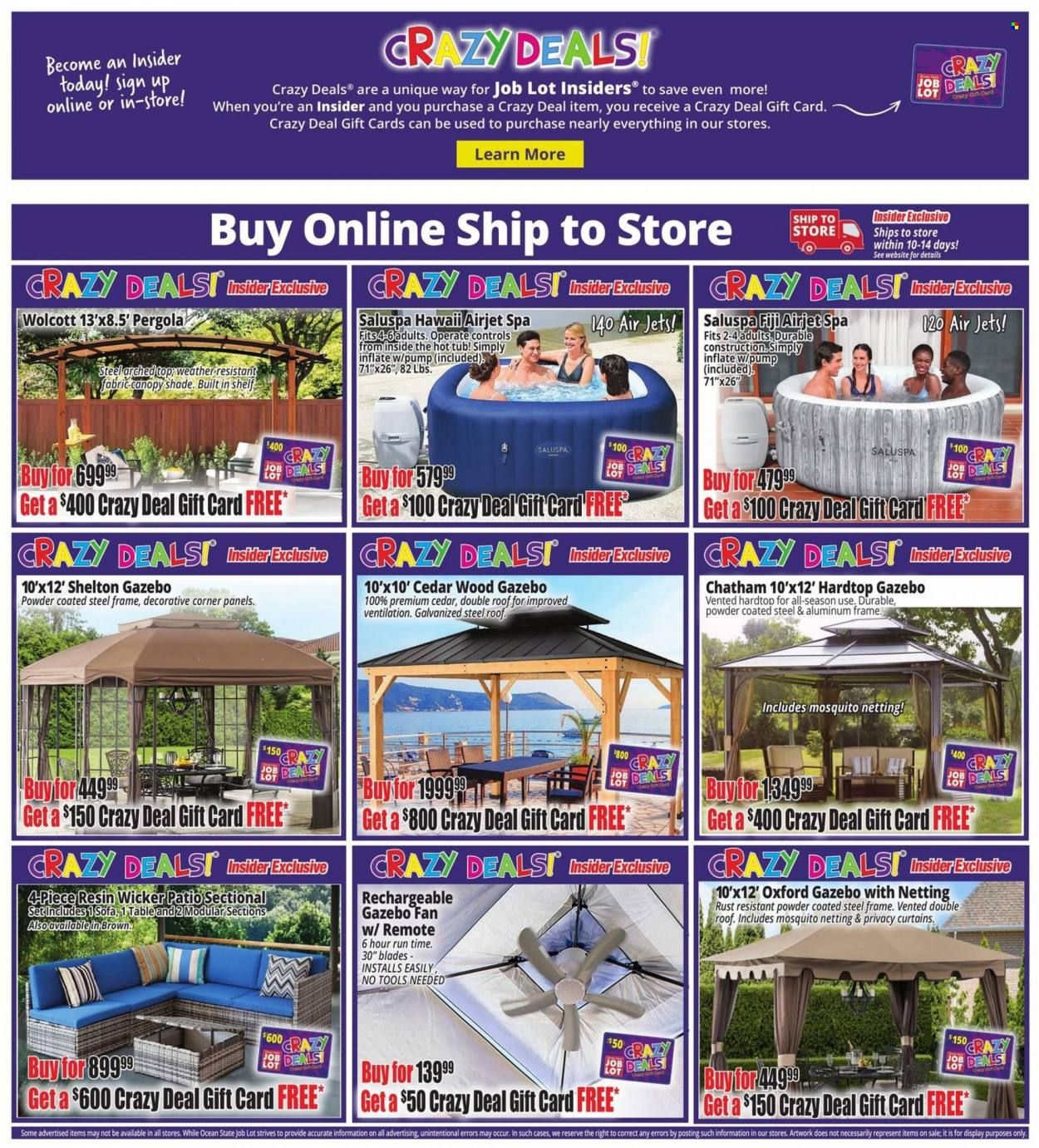 Ocean State Job Lot (CT, MA, ME, NH, NY, RI, VT) Weekly Ad Flyer Specials August 25 to August 31, 2022