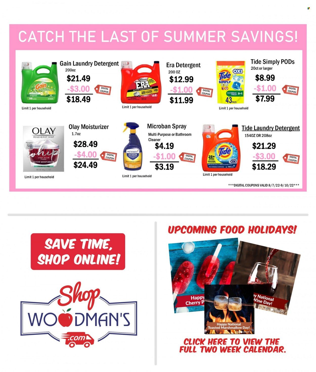 Woodman's Markets (IL, WI) Weekly Ad Flyer Specials August 25 to August 31, 2022