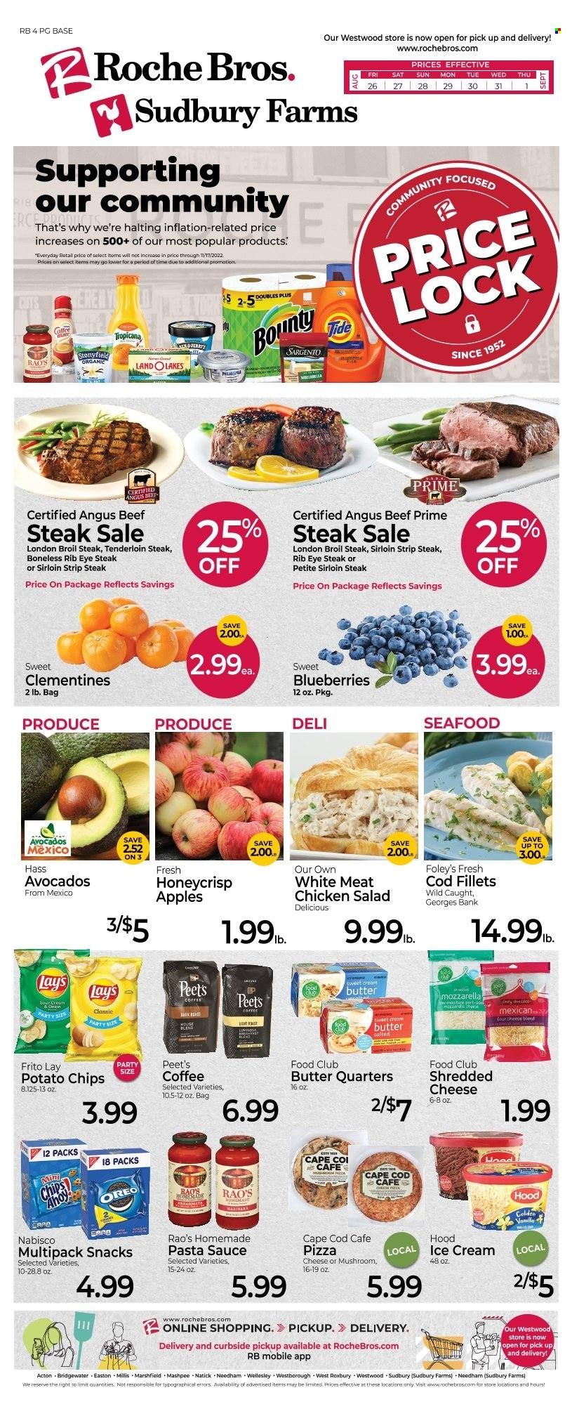 Roche Bros. (MA) Weekly Ad Flyer Specials August 26 to September 1, 2022