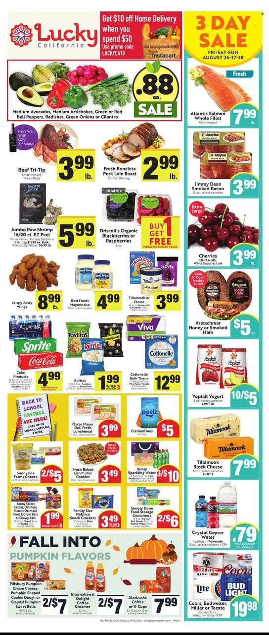 Lucky California Weekly Ad Flyer Specials August 24 to August 30, 2022