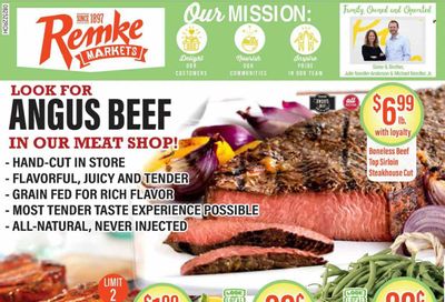 Remke (OH) Weekly Ad Flyer Specials August 25 to August 31, 2022