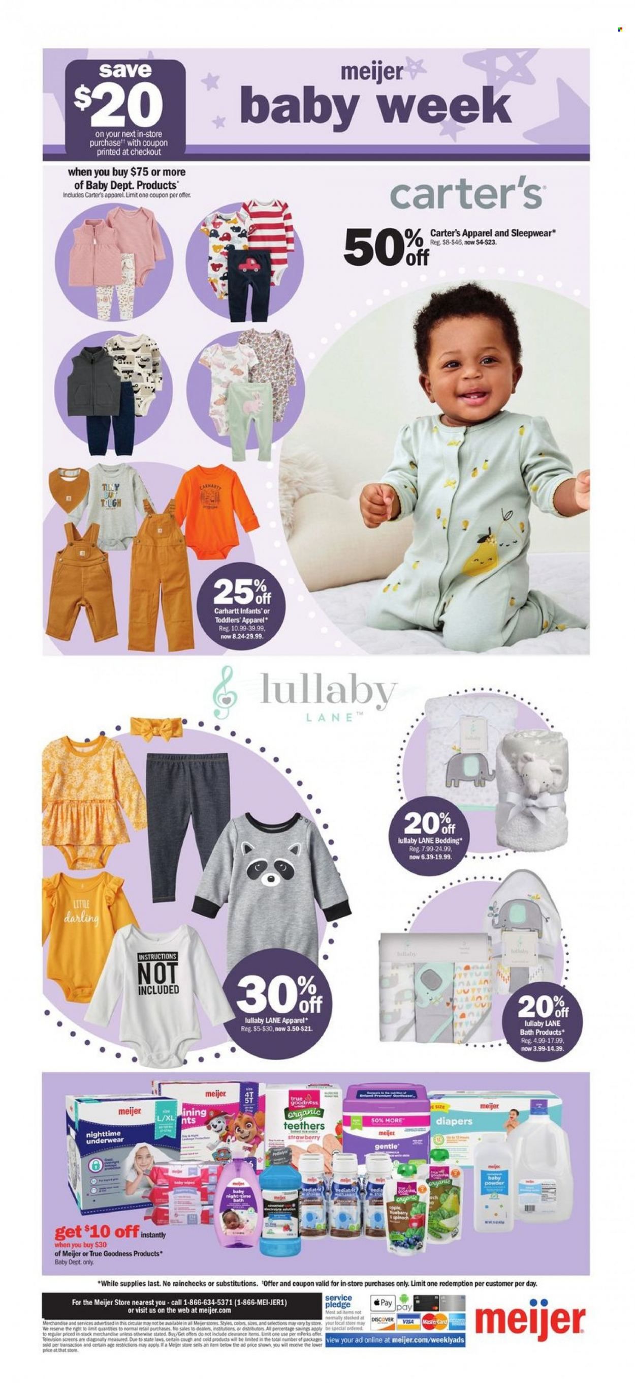 Meijer (IL, IN, KY, MI, OH, WI) Weekly Ad Flyer Specials August 28 to September 3, 2022