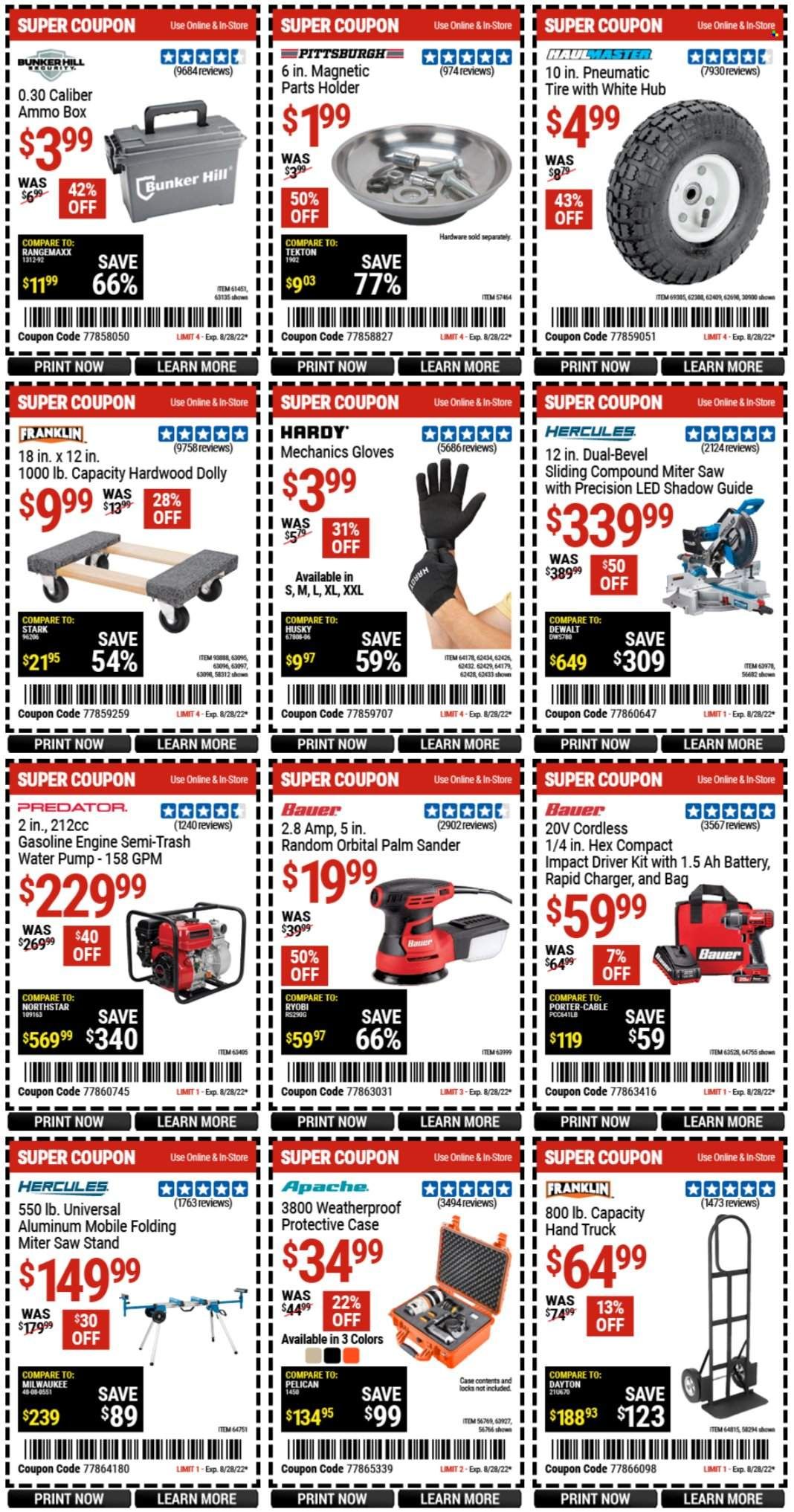 Harbor Freight Weekly Ad Flyer Specials August 26 to August 28, 2022
