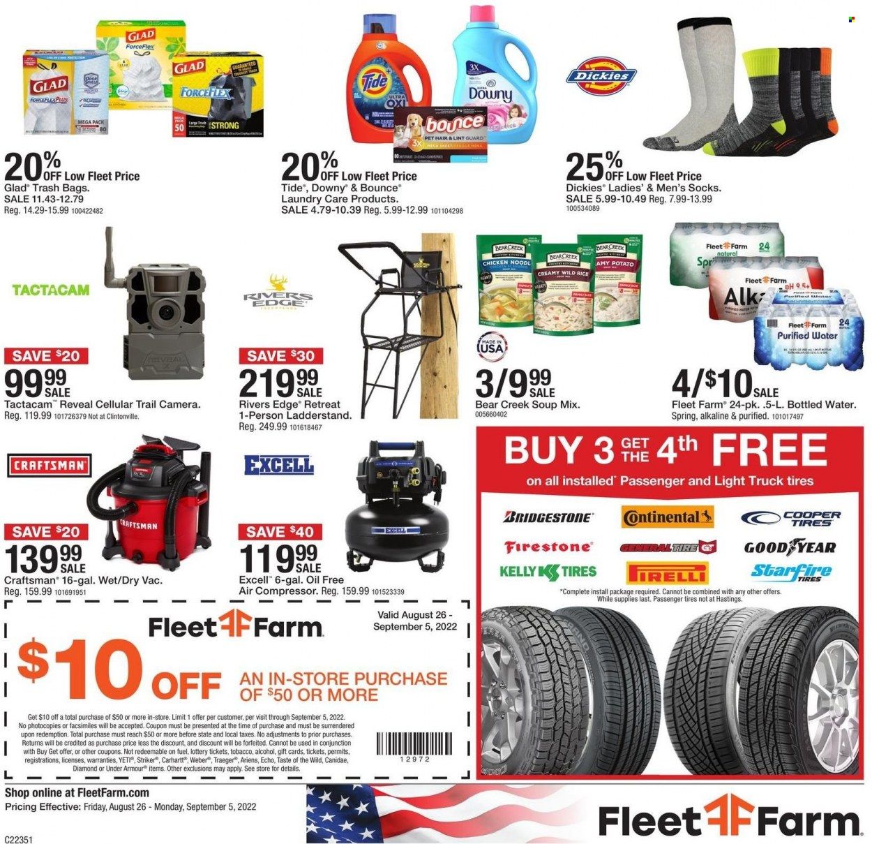 Fleet Farm (IA, MN, ND, WI) Weekly Ad Flyer Specials August 26 to September 5, 2022