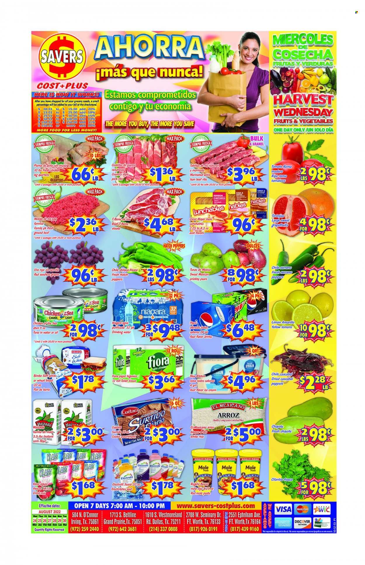 Savers Cost Plus (TX) Weekly Ad Flyer Specials August 24 to August 30, 2022