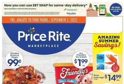 Price Rite (CT, MA, MD, NH, NJ, NY, PA, RI) Weekly Ad Flyer Specials August 26 to September 1, 2022