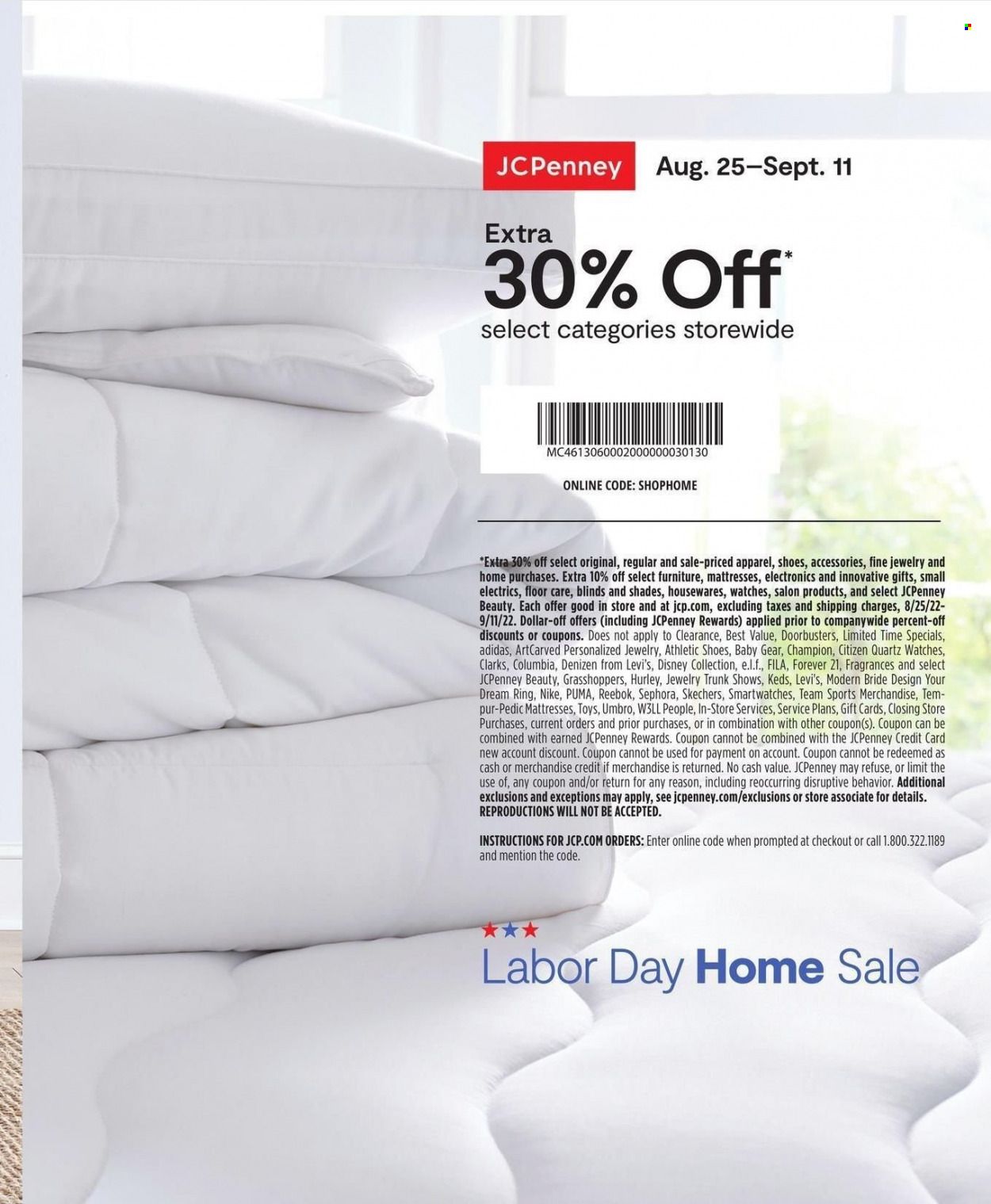 JCPenney Weekly Ad Flyer Specials August 25 to September 11, 2022