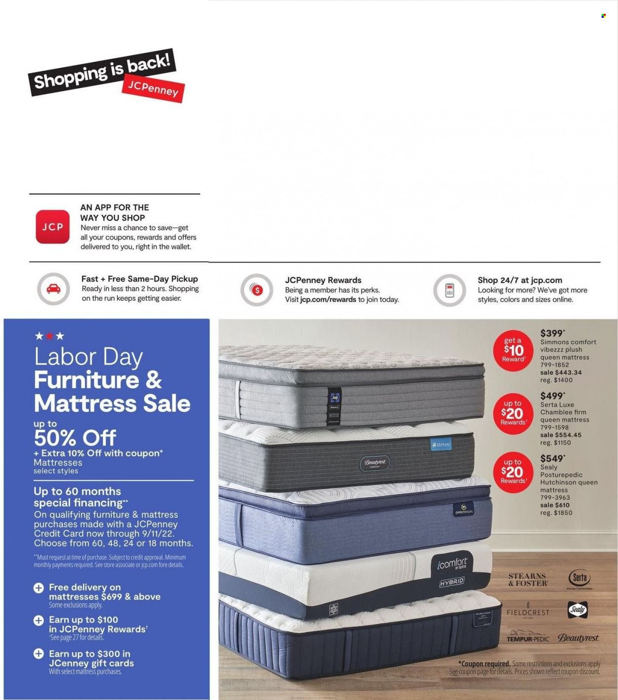 JCPenney Weekly Ad Flyer Specials August 25 to September 11, 2022