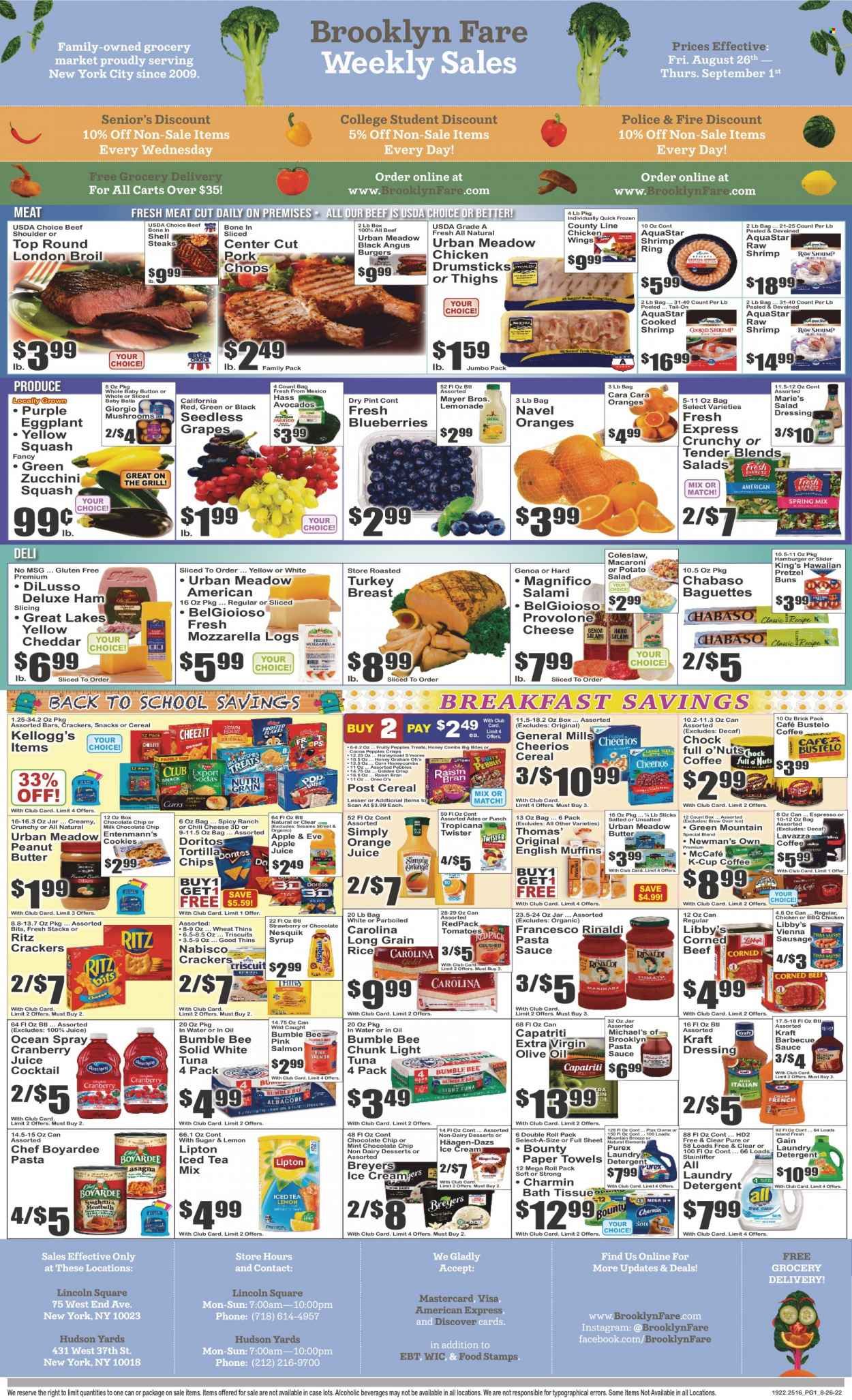 Brooklyn Fare (NY) Weekly Ad Flyer Specials August 26 to September 1, 2022
