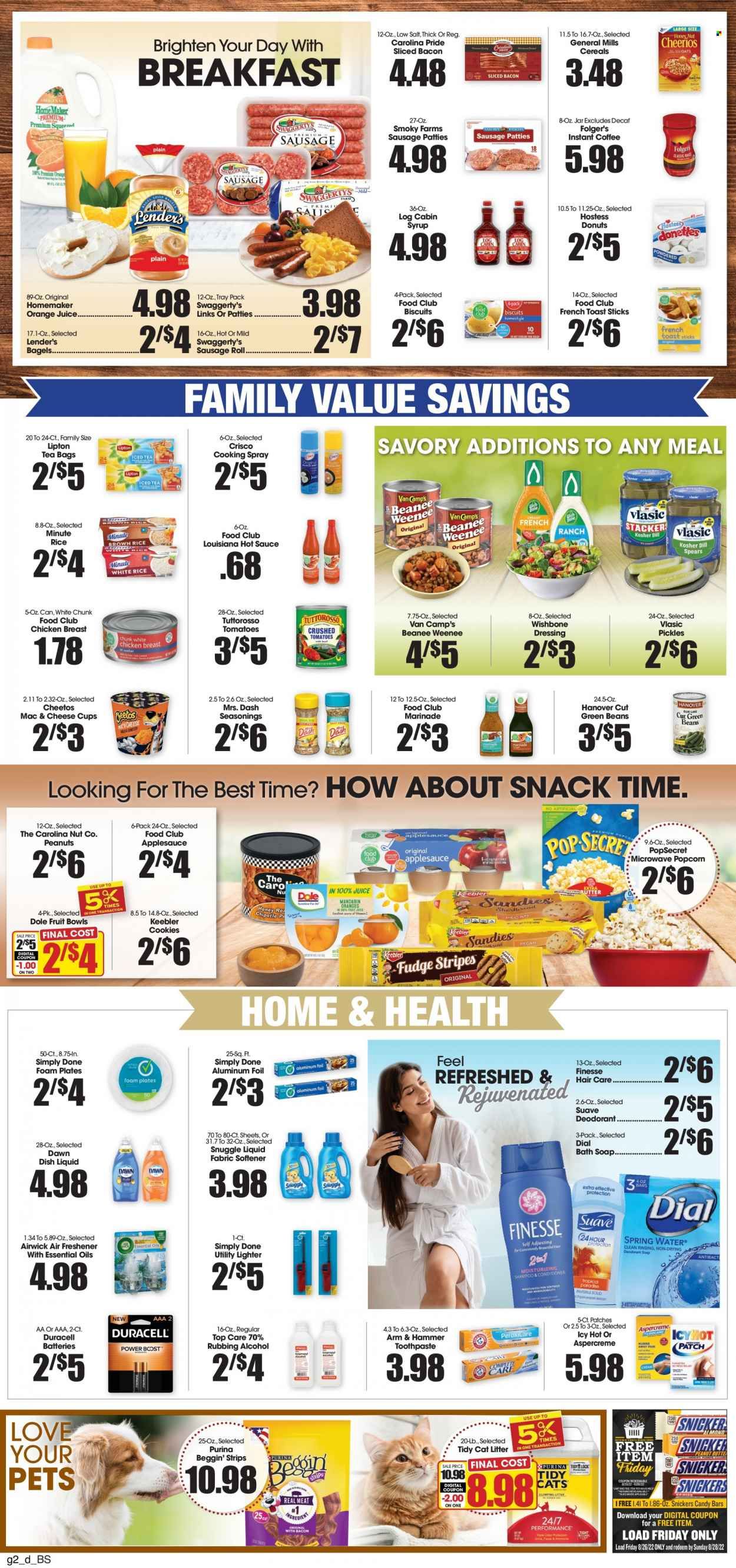 Fresh Air Galaxy (NC) Weekly Ad Flyer Specials August 24 to August 30, 2022