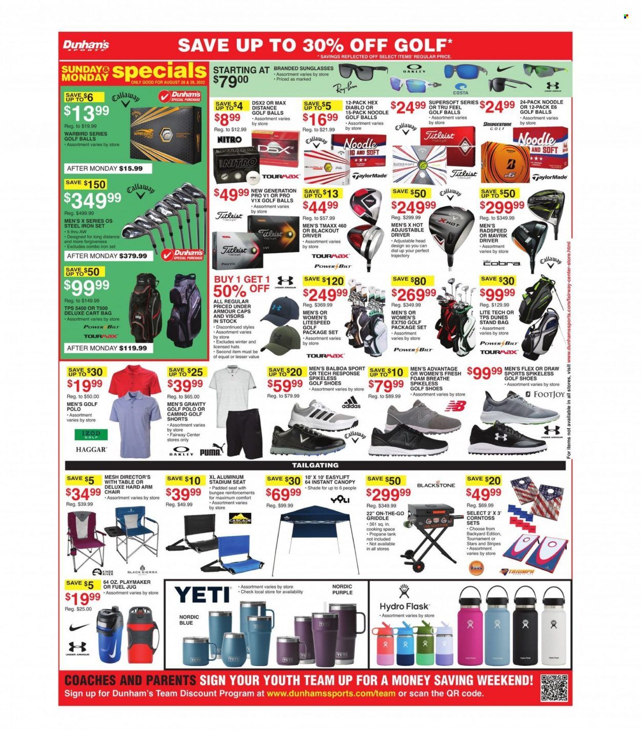 Dunham's Sports (KS) Weekly Ad Flyer Specials August 27 to September 1, 2022