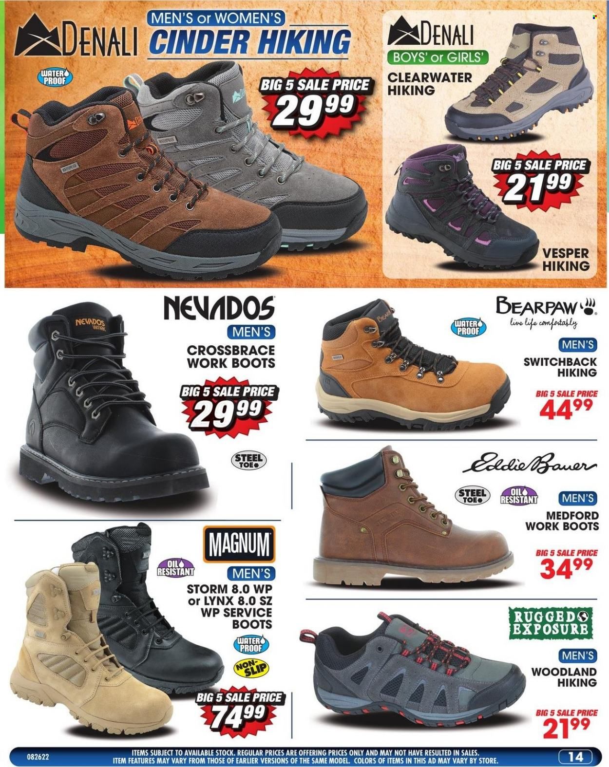 Big 5 (AZ, CA, CO, ID, NM, OR, UT, WA) Weekly Ad Flyer Specials August 26 to September 5, 2022