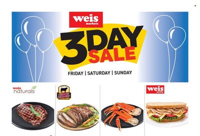 Weis (MD, NY, PA) Weekly Ad Flyer Specials August 26 to August 28, 2022